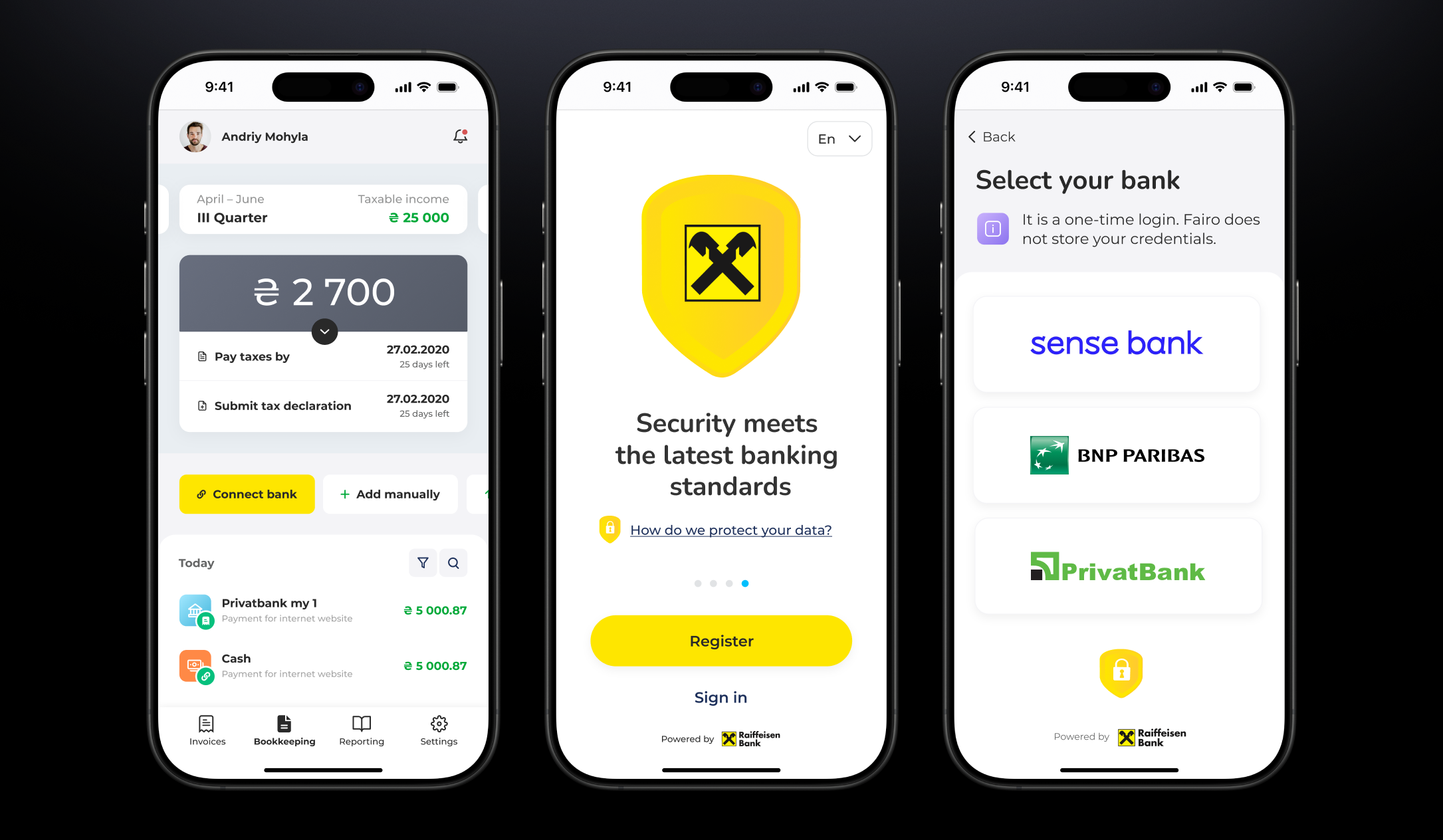 Fairo financial platform overview